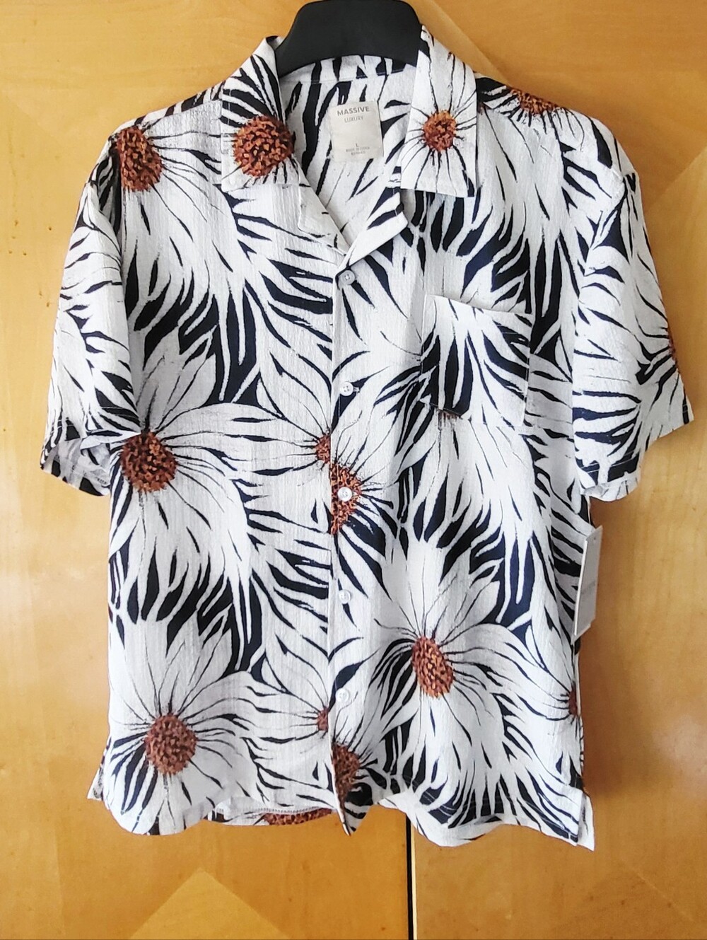 Floral Short-Sleeve Shirt (Unisex)
